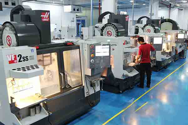 CNC tool room at Michigan CNC Machining Parts, Inc.