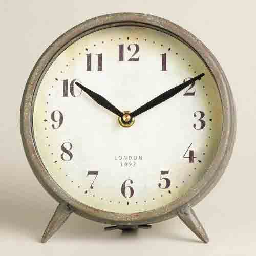 galvanized tin coating on alarm clock