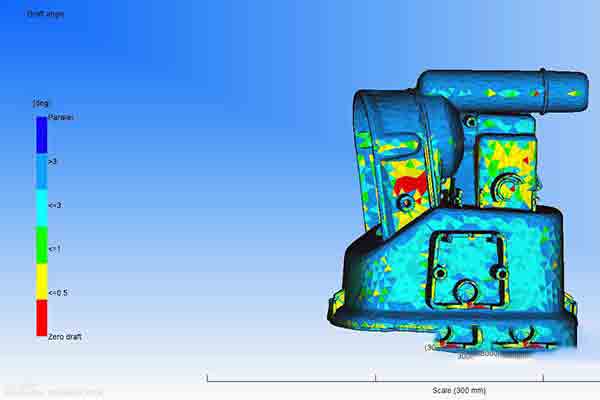 Michigan CNC Machining Parts, Inc., Nedap case study draft angle analysis