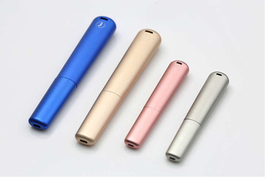 Early design prototypes of Jimmy'z Vape cigarette at Michigan CNC Machining Parts, Inc.