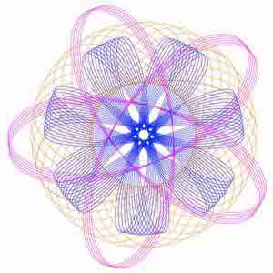 Example of Spirograph design