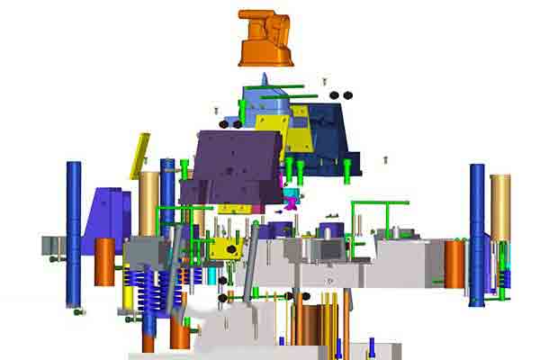 exploded tool, nedap case study, Michigan CNC Machining Parts, Inc.