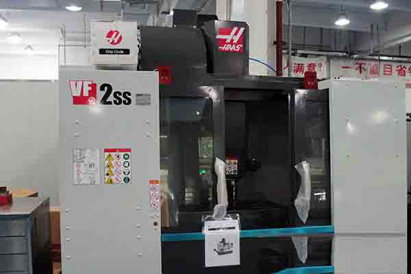 Haas VF2SS being used for training at Michigan CNC Machining Parts, Inc.