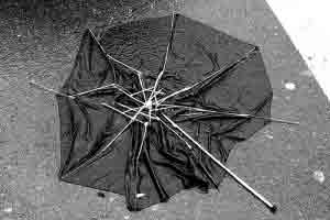 Broken Umbrella | Image Create: weirdwiltshire