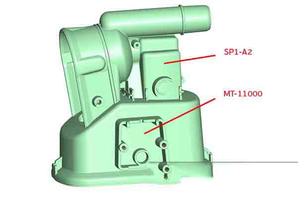 Michigan CNC Machining Parts, Inc., surface finish CAD image, nedap case study